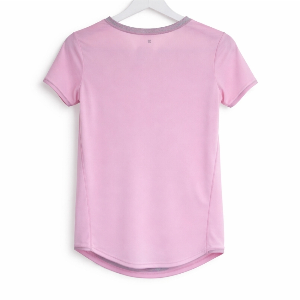 All In Motion Pink PolyEster "Unstoppable"  Workout Top Sz XL - Picture 5 of 7